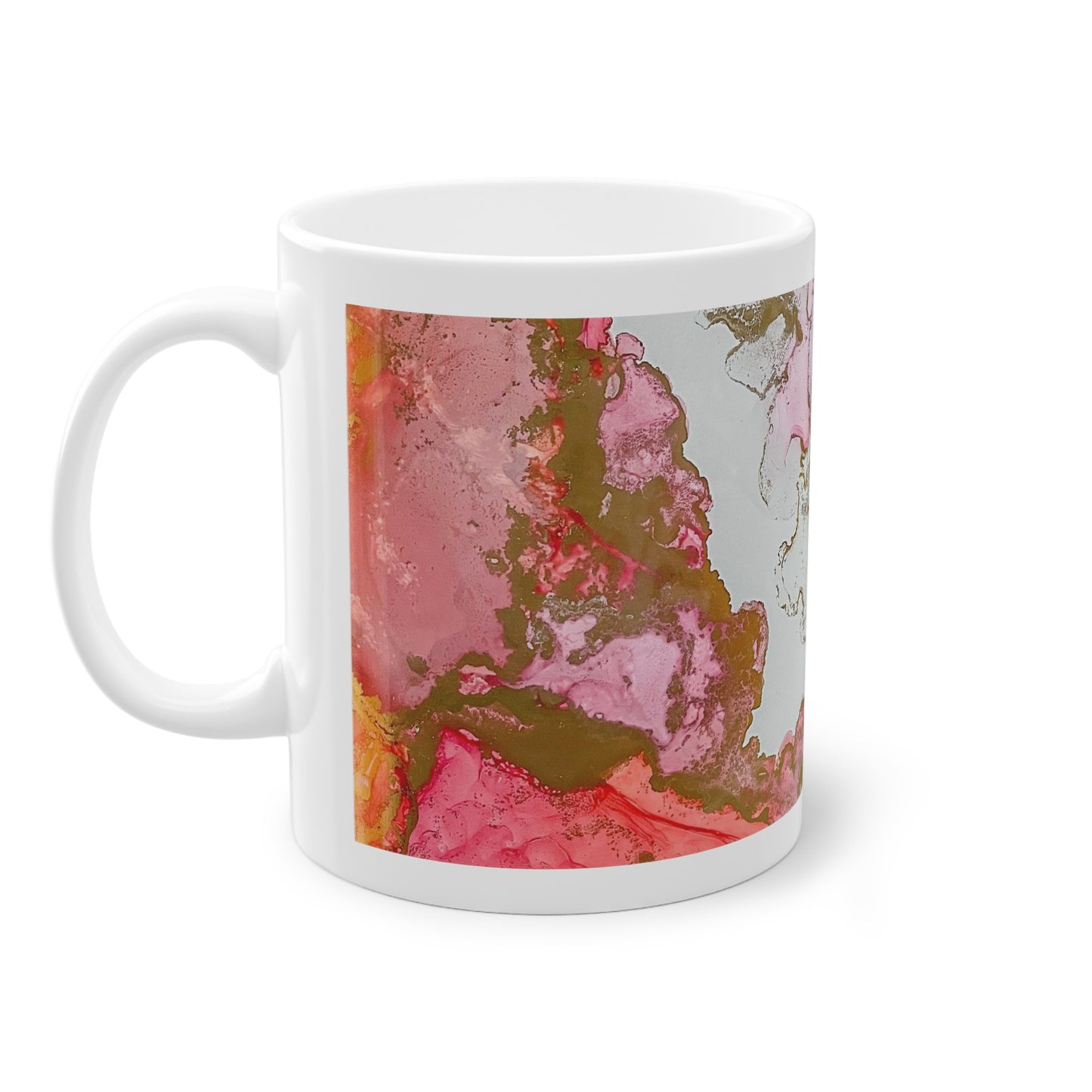 Mug with ink art artwork by Sofi Lavrin - Inspiring mindfulness and self-worth
