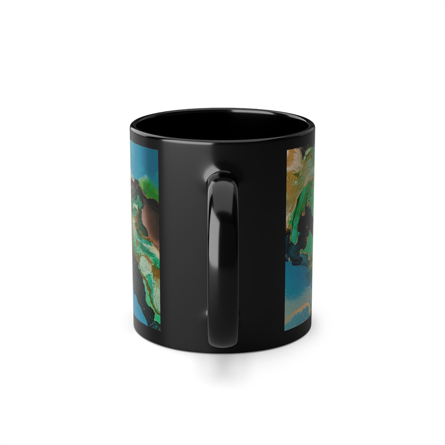 Black Coffee Cup, 11oz