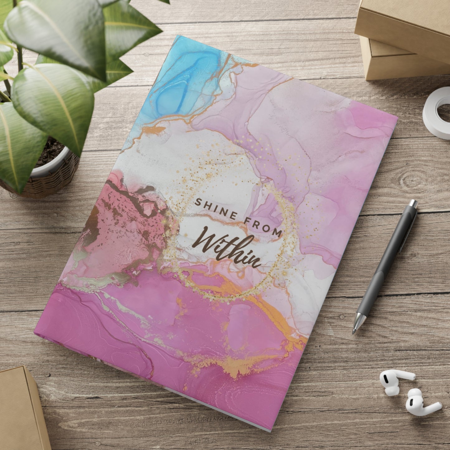 Hardcover Notebook with Puffy Covers
