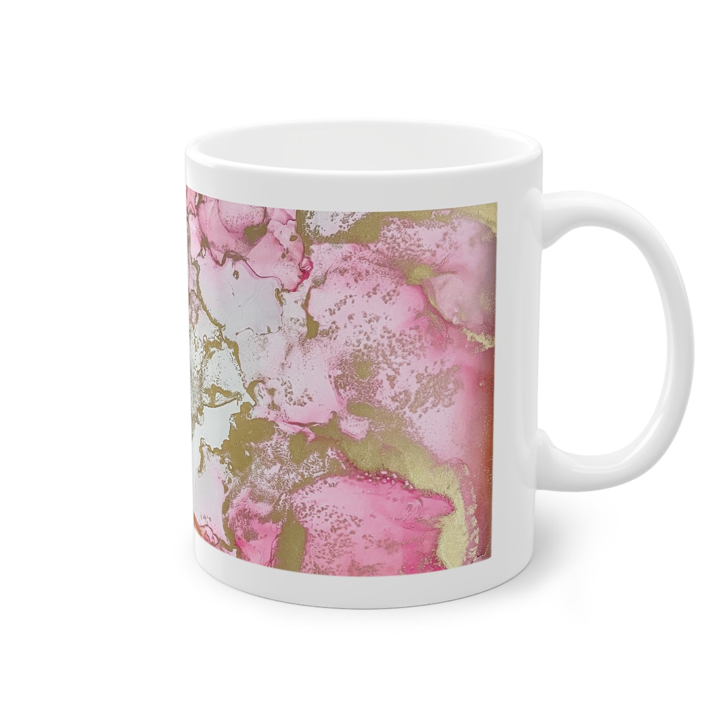 Mug with ink art artwork by Sofi Lavrin - Inspiring mindfulness and self-worth