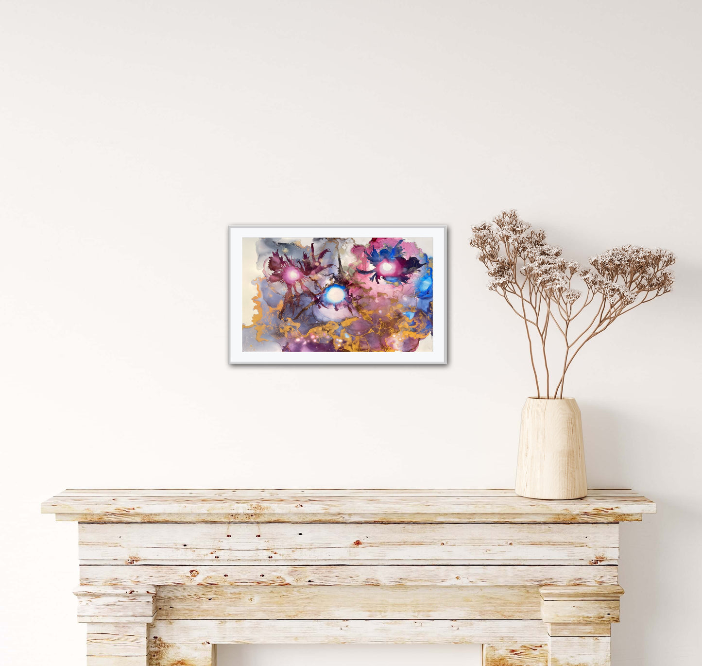 Cosmic Bloom, 2023. 22 x 32 cm / 8.7 x 12.6 inches