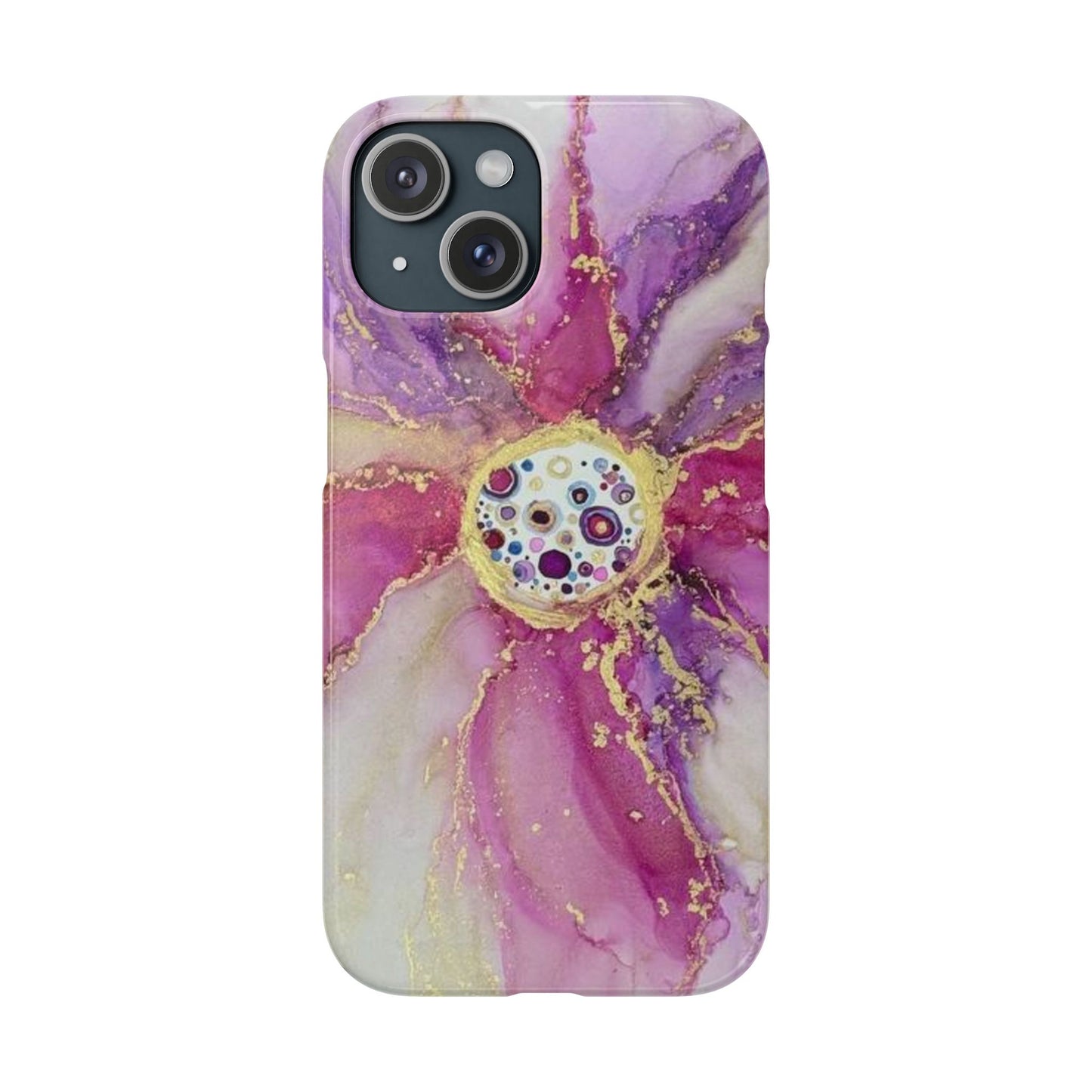 Snap Cases Phone Cover with Ink Art Print Design by Sofi Lavrin