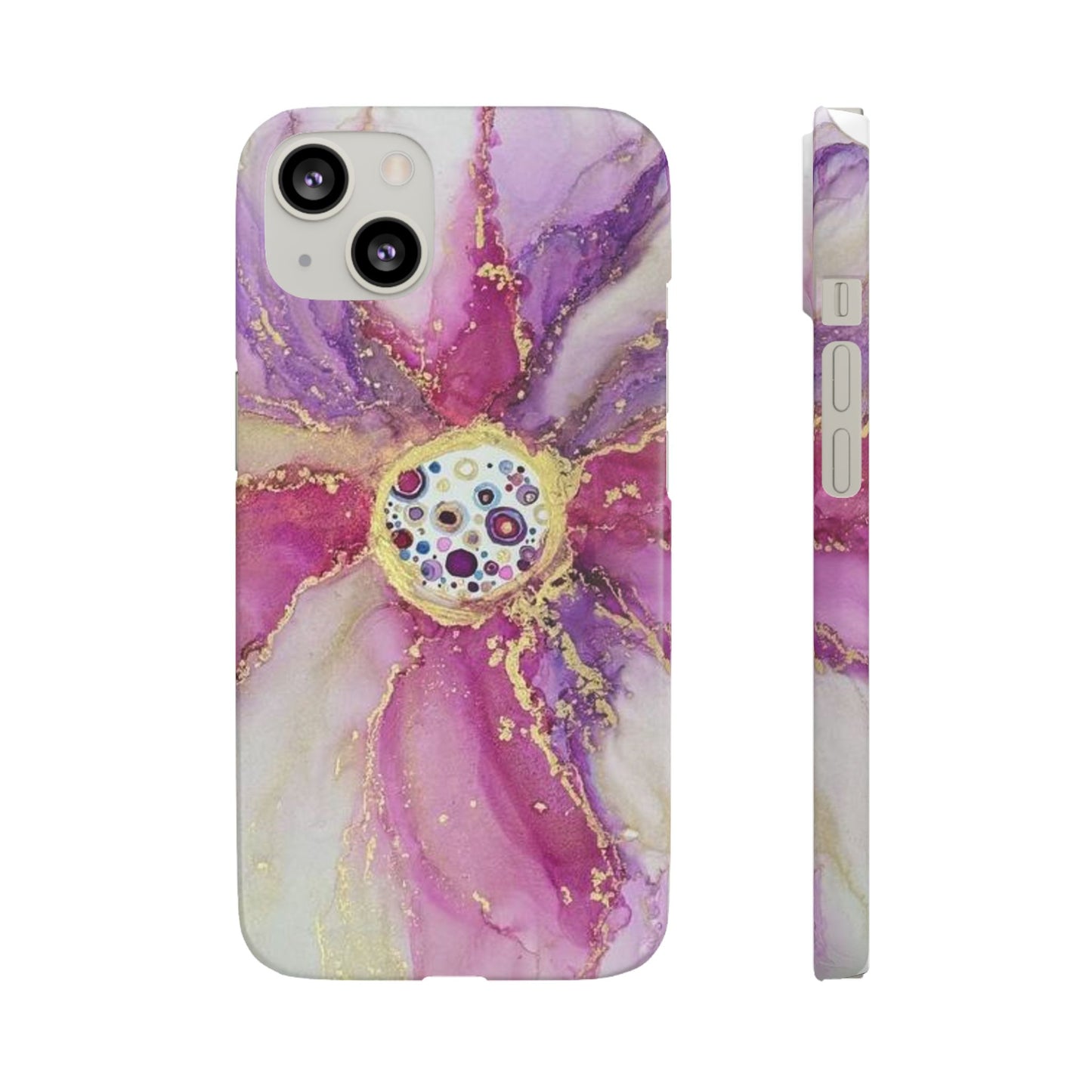 Snap Cases Phone Cover with Ink Art Print Design by Sofi Lavrin