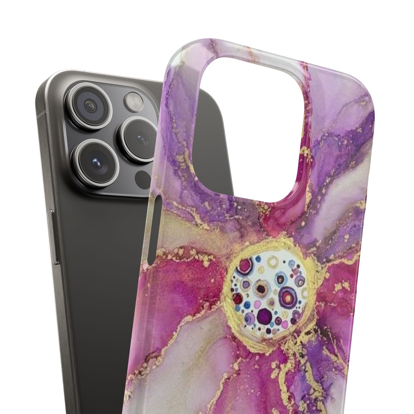 Snap Cases Phone Cover with Ink Art Print Design by Sofi Lavrin