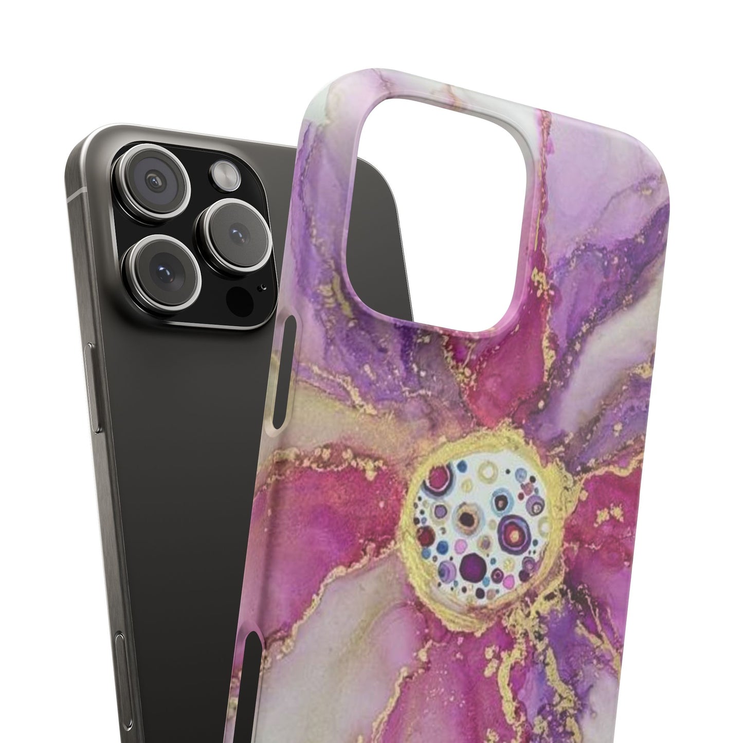 Snap Cases Phone Cover with Ink Art Print Design by Sofi Lavrin