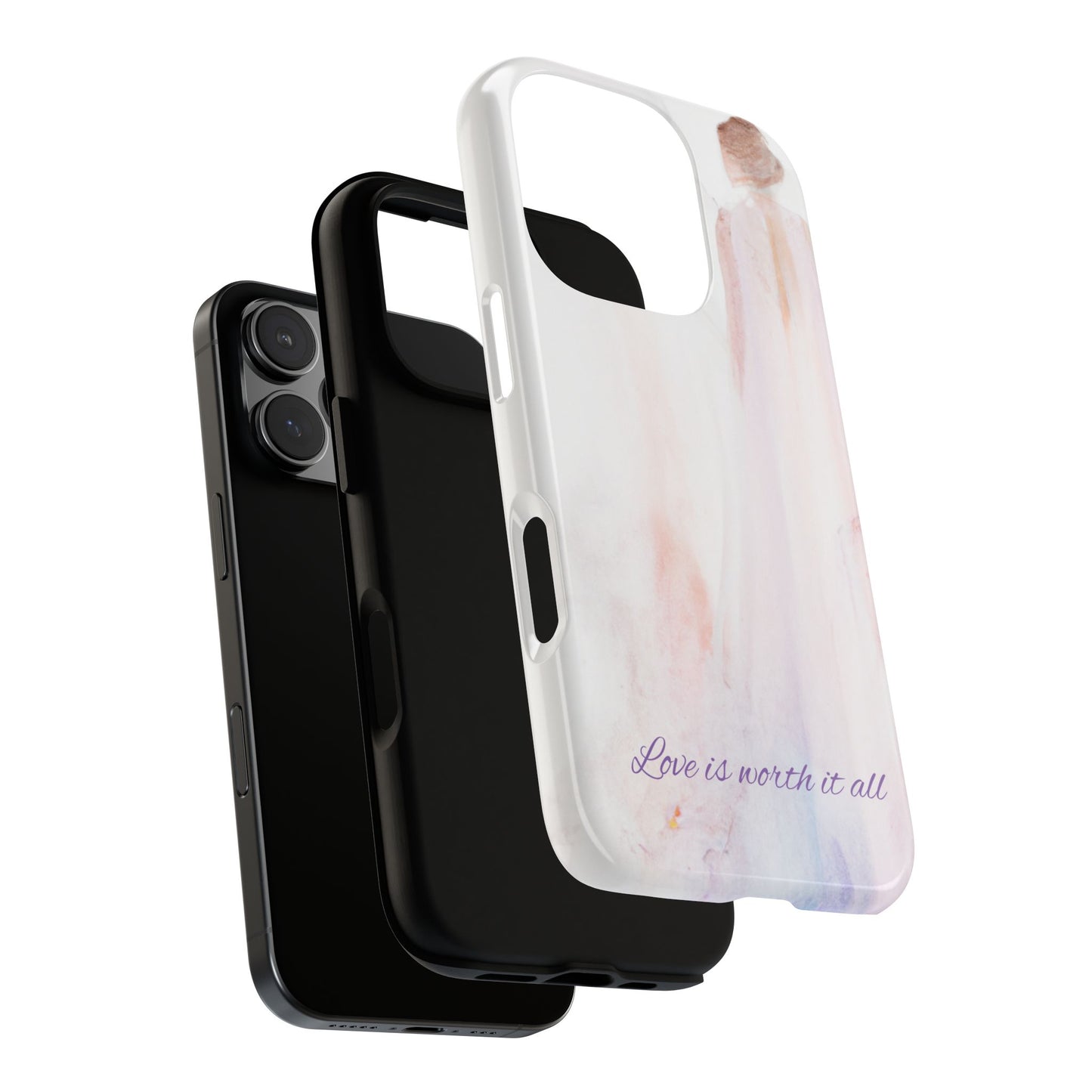 Phone Case Love is Worth It All Tough Case by Sofi Lavrin