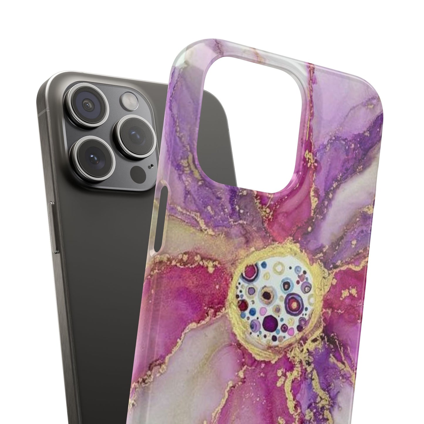 Snap Cases Phone Cover with Ink Art Print Design by Sofi Lavrin