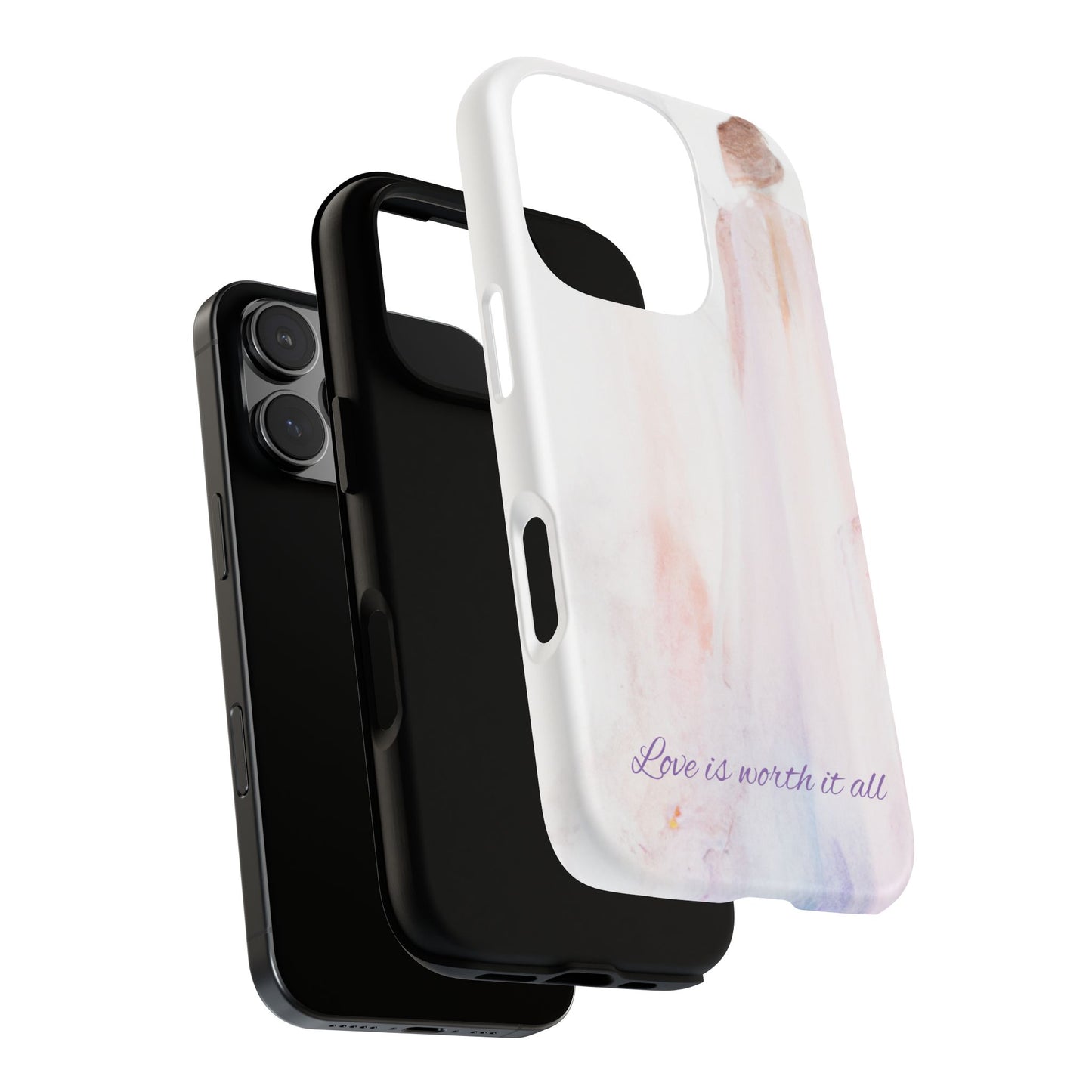 Phone Case Love is Worth It All Tough Case by Sofi Lavrin