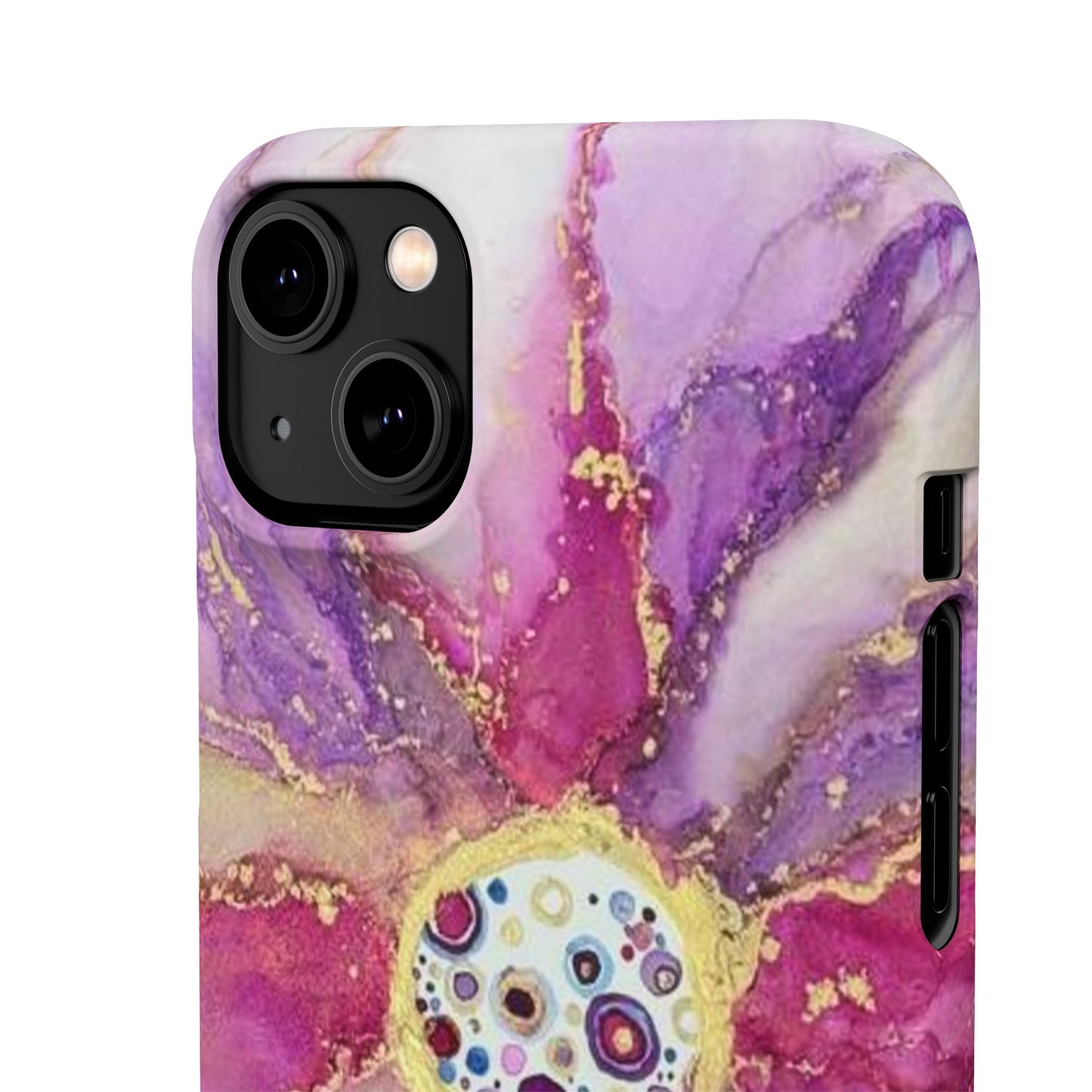 Snap Cases Phone Cover with Ink Art Print Design by Sofi Lavrin