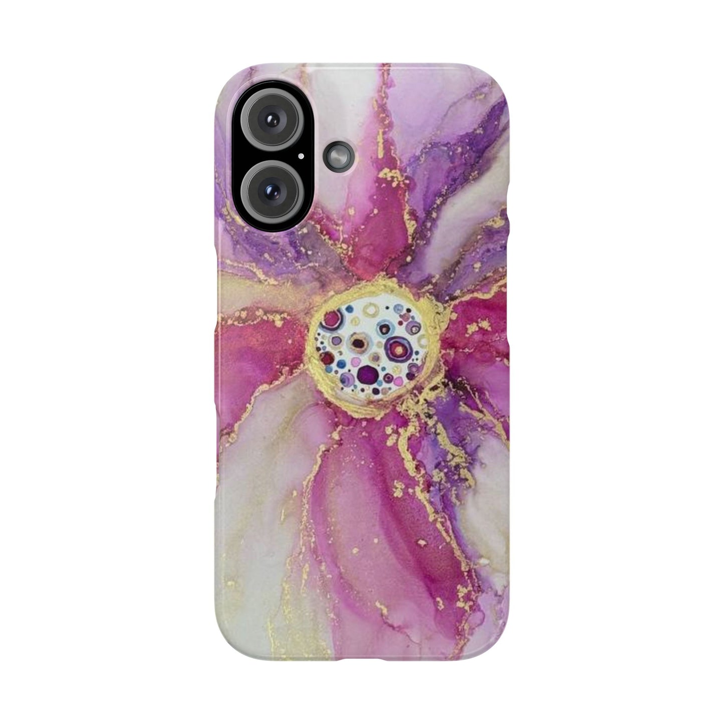 Snap Cases Phone Cover with Ink Art Print Design by Sofi Lavrin