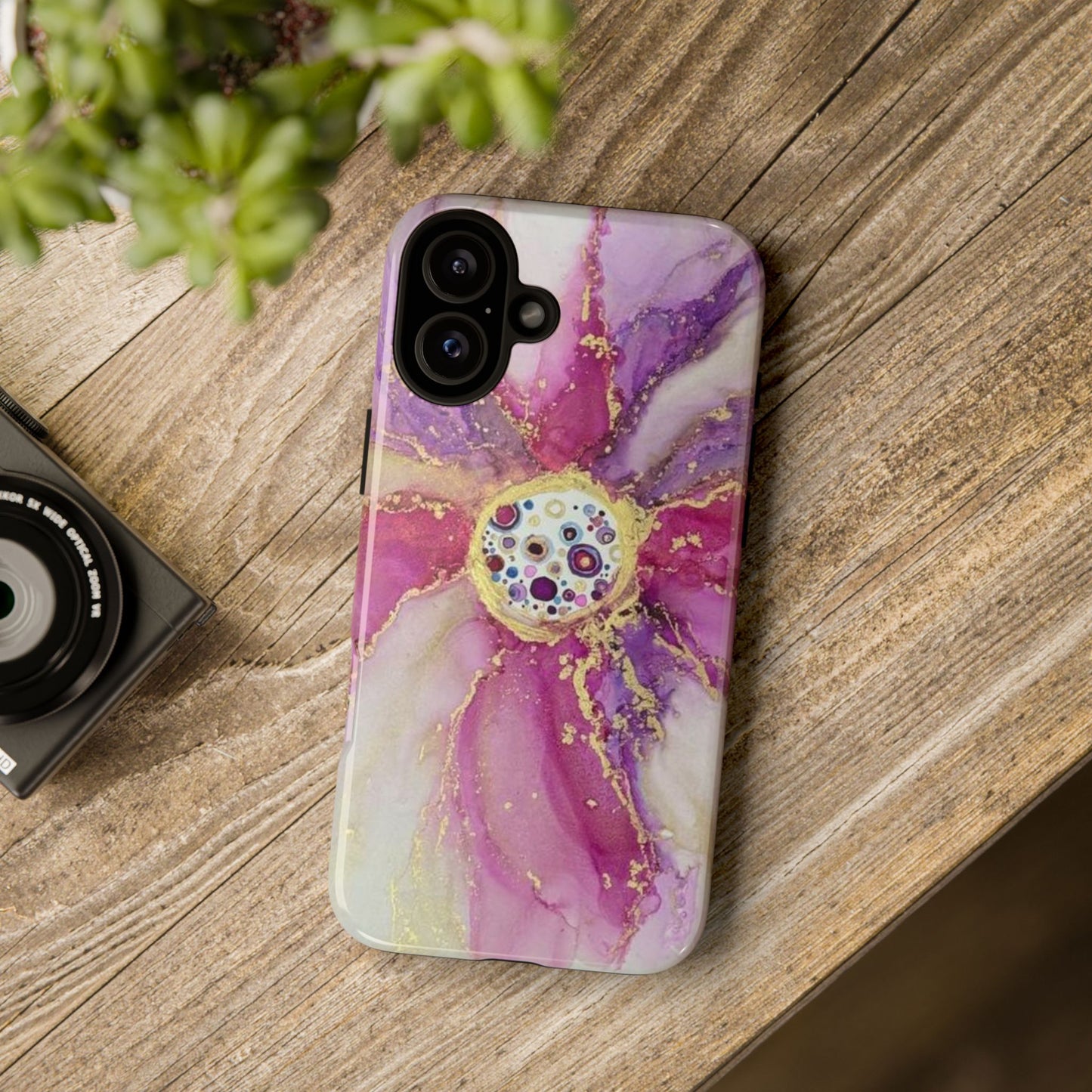 Phone Case - Ink Art Tough Case by Sofi Lavrin