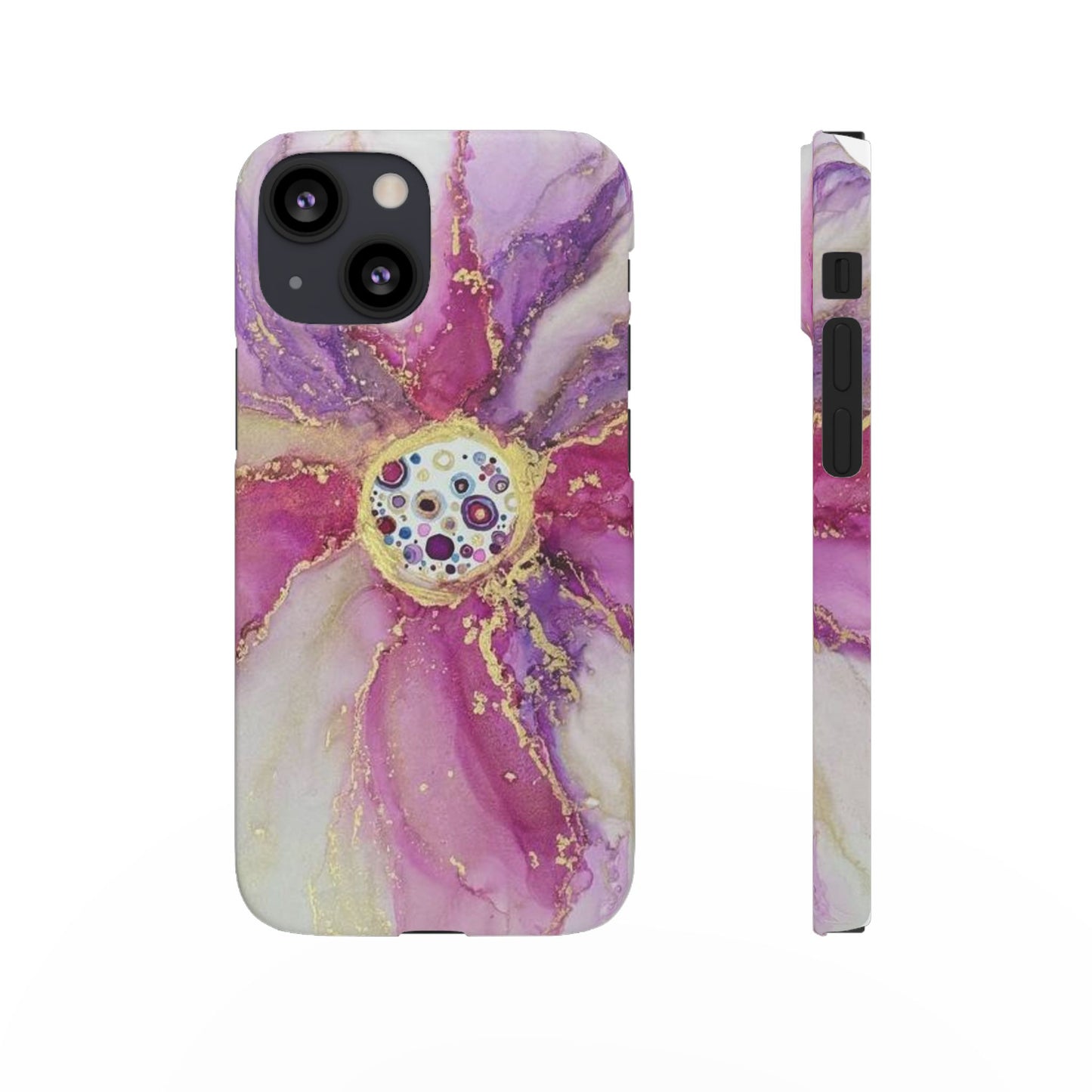 Snap Cases Phone Cover with Ink Art Print Design by Sofi Lavrin