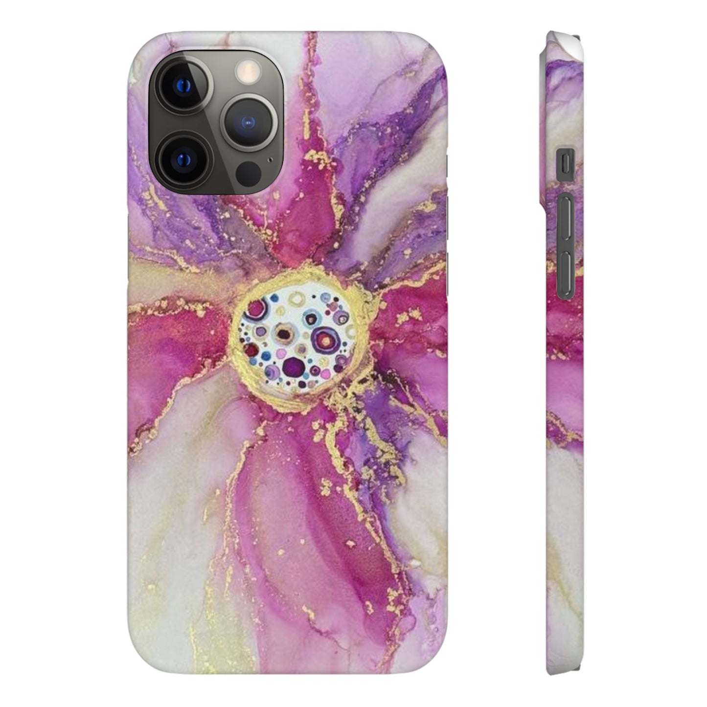 Snap Cases Phone Cover with Ink Art Print Design by Sofi Lavrin