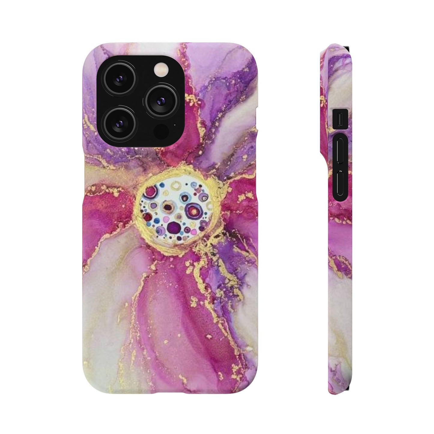 Snap Cases Phone Cover with Ink Art Print Design by Sofi Lavrin