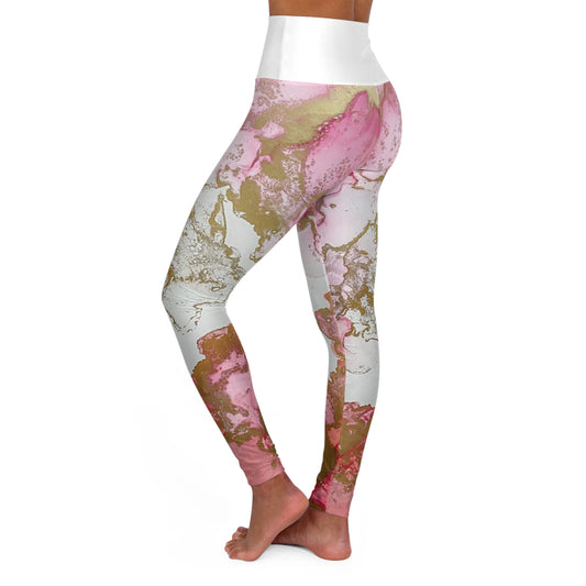 Yoga Leggings - Featuring Ink Art by Sofi Lavrin