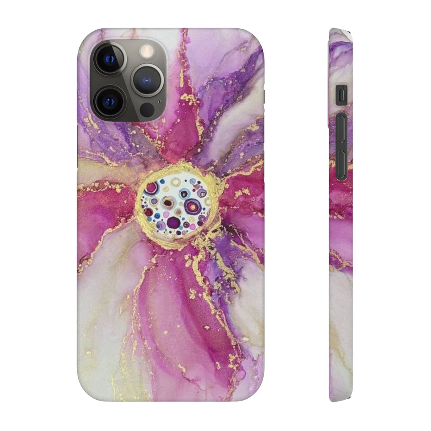 Snap Cases Phone Cover with Ink Art Print Design by Sofi Lavrin