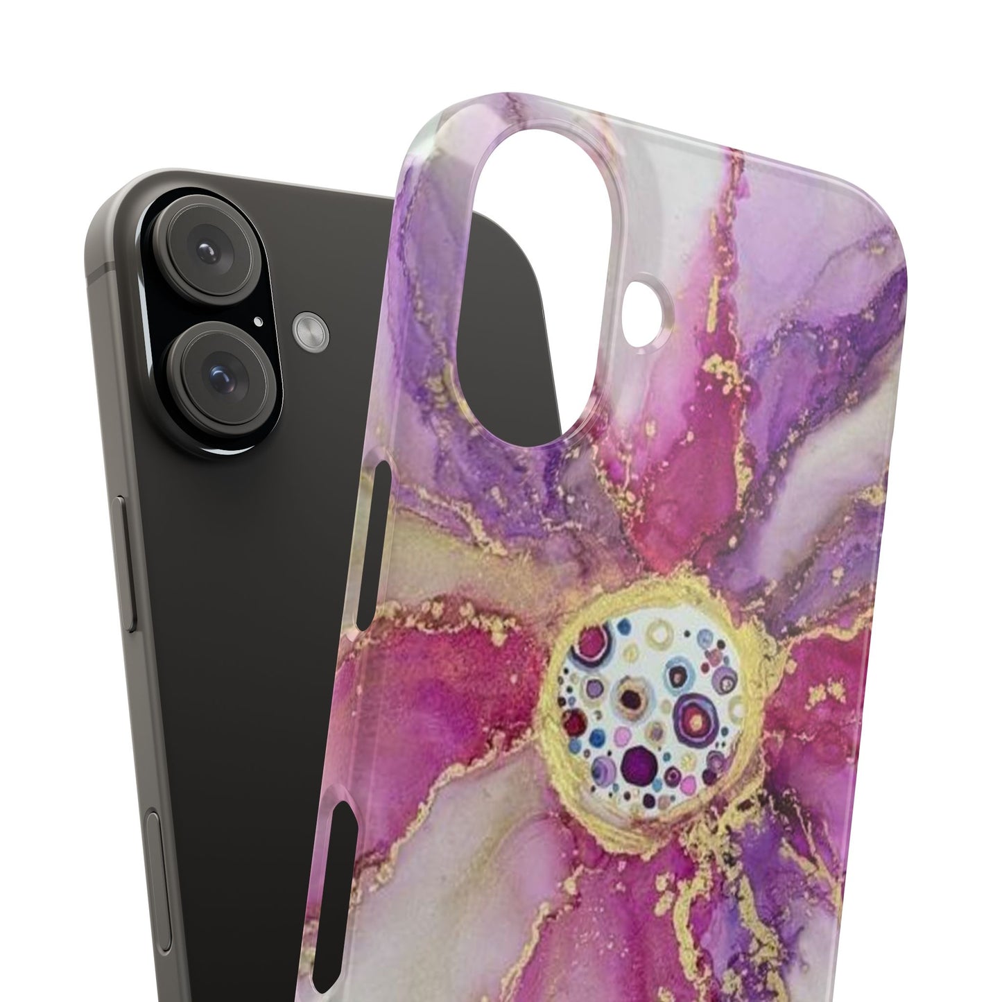 Snap Cases Phone Cover with Ink Art Print Design by Sofi Lavrin