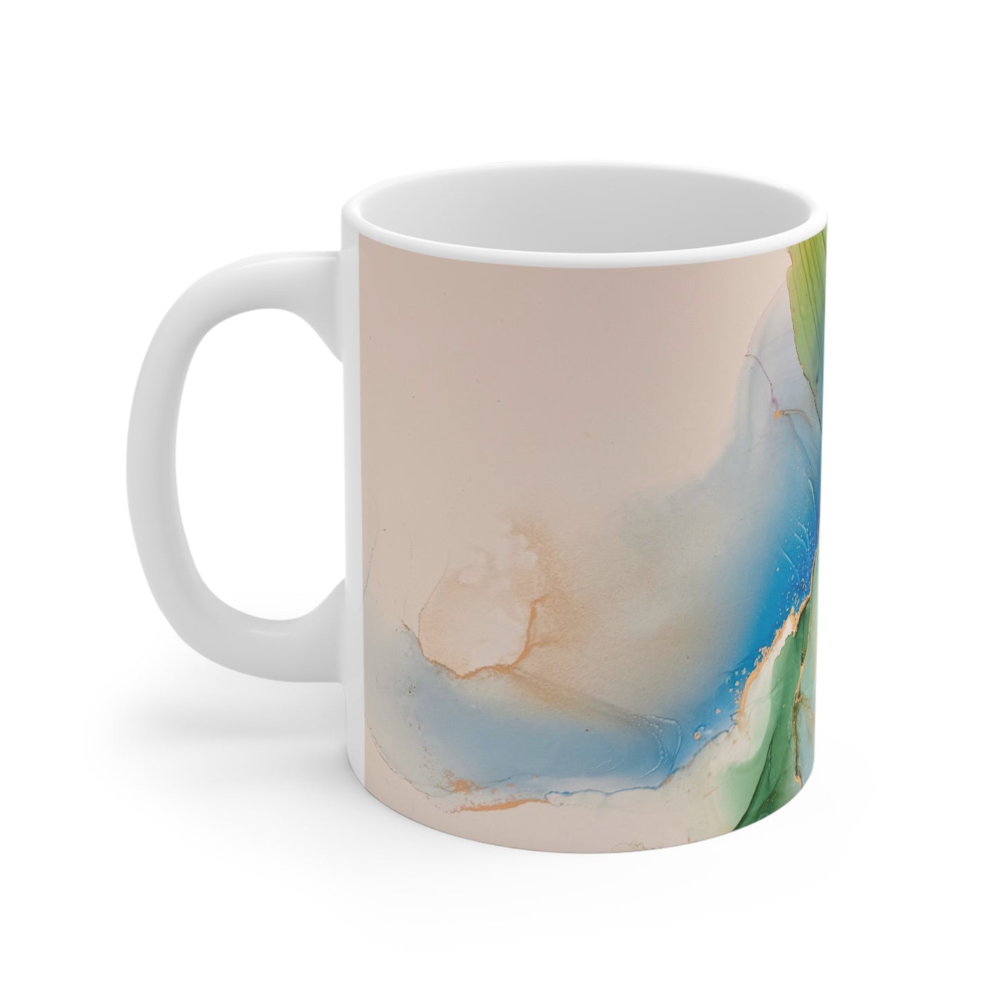 Mug - Sofi Lavrin: 'Live & Shine in Art' White 11oz Mug