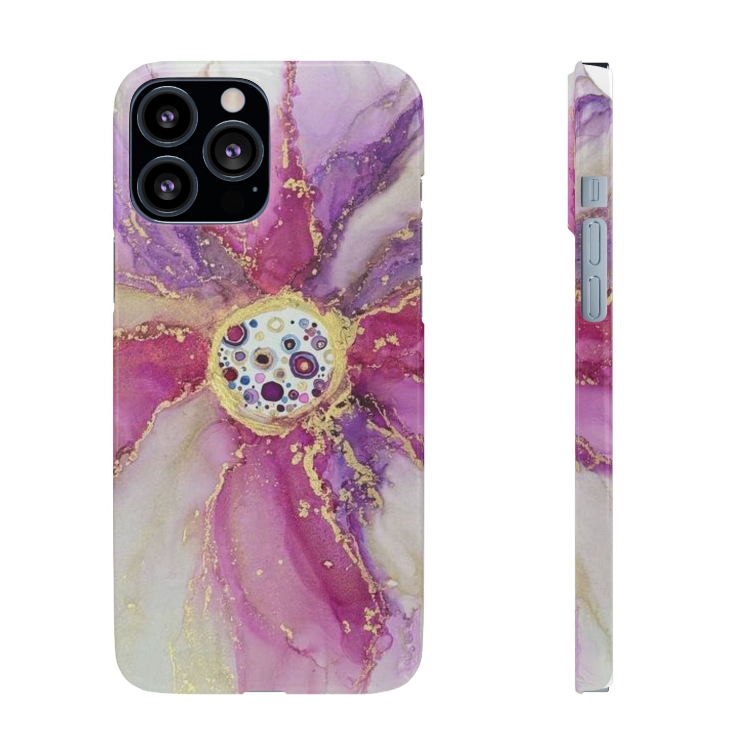 Snap Cases Phone Cover with Ink Art Print Design by Sofi Lavrin