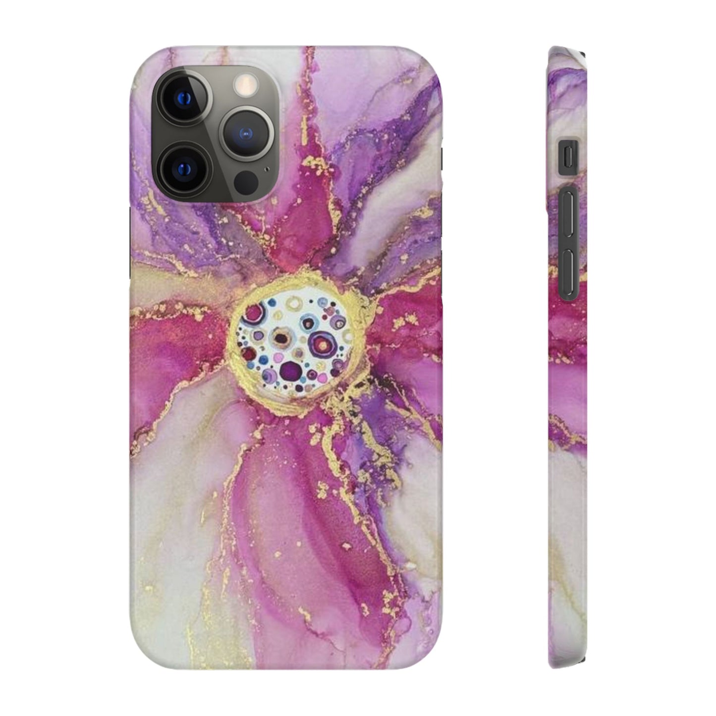 Snap Cases Phone Cover with Ink Art Print Design by Sofi Lavrin