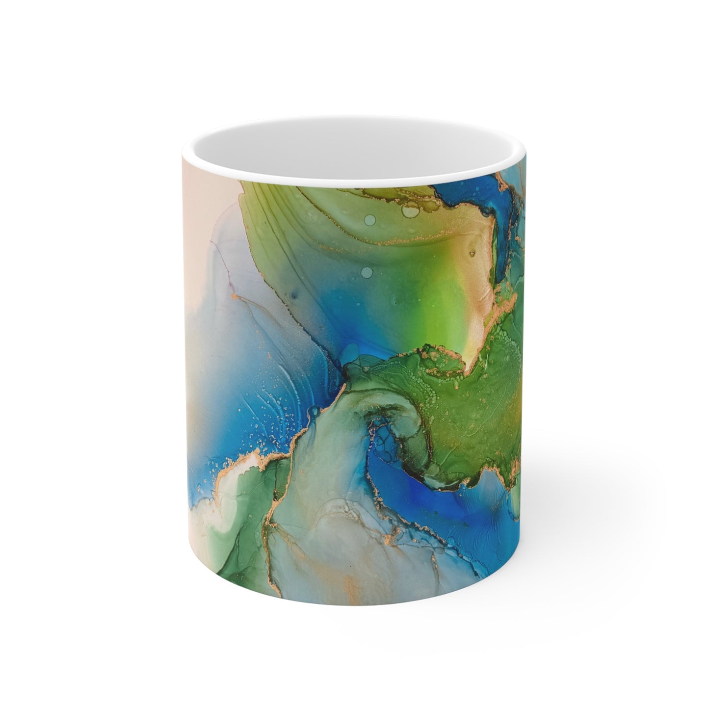 Mug - Sofi Lavrin: 'Live & Shine in Art' White 11oz Mug