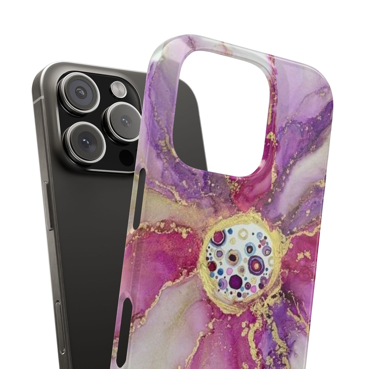 Snap Cases Phone Cover with Ink Art Print Design by Sofi Lavrin