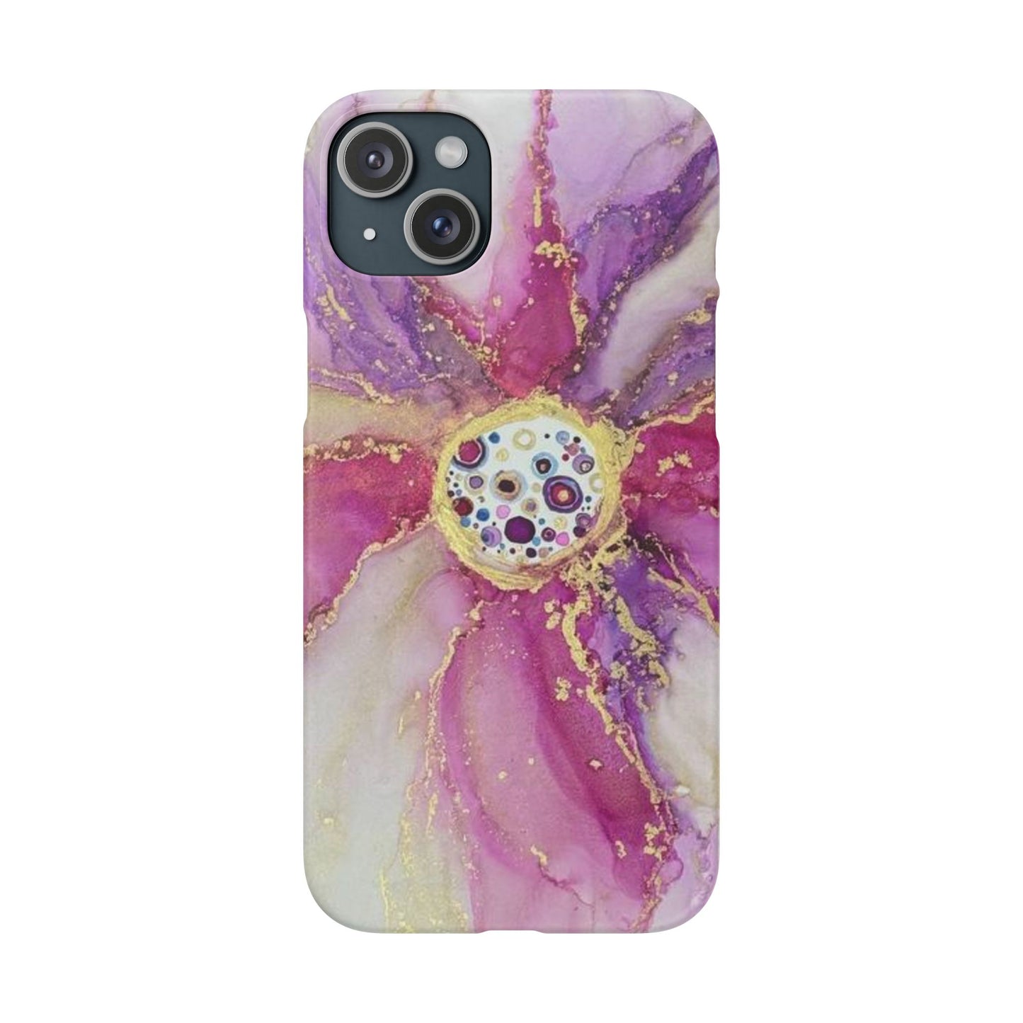 Snap Cases Phone Cover with Ink Art Print Design by Sofi Lavrin