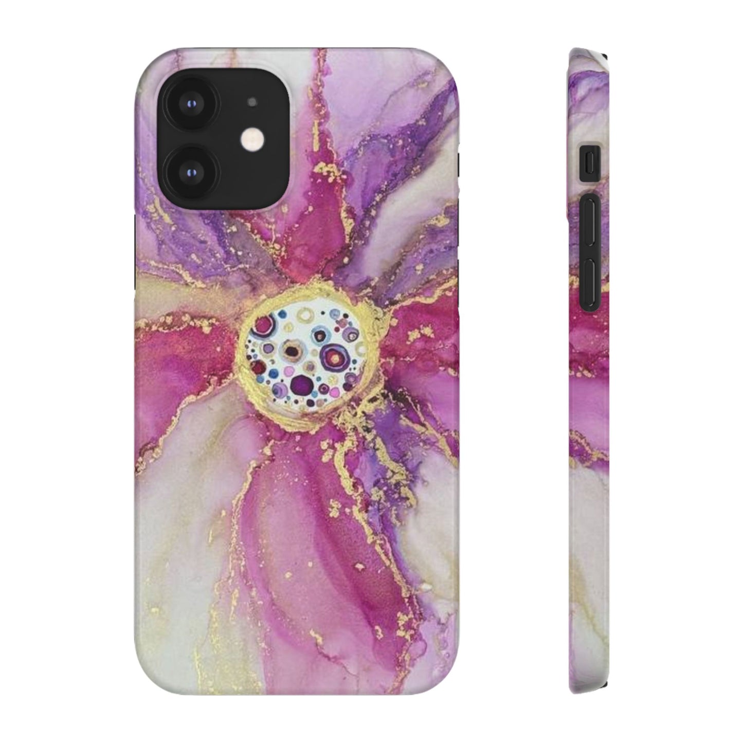 Snap Cases Phone Cover with Ink Art Print Design by Sofi Lavrin