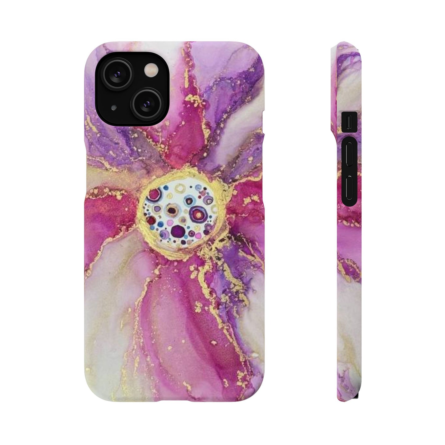 Snap Cases Phone Cover with Ink Art Print Design by Sofi Lavrin