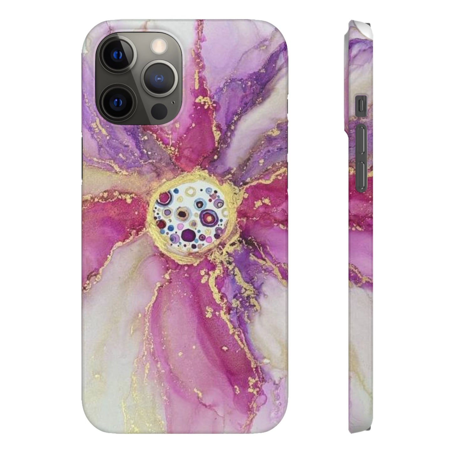 Snap Cases Phone Cover with Ink Art Print Design by Sofi Lavrin