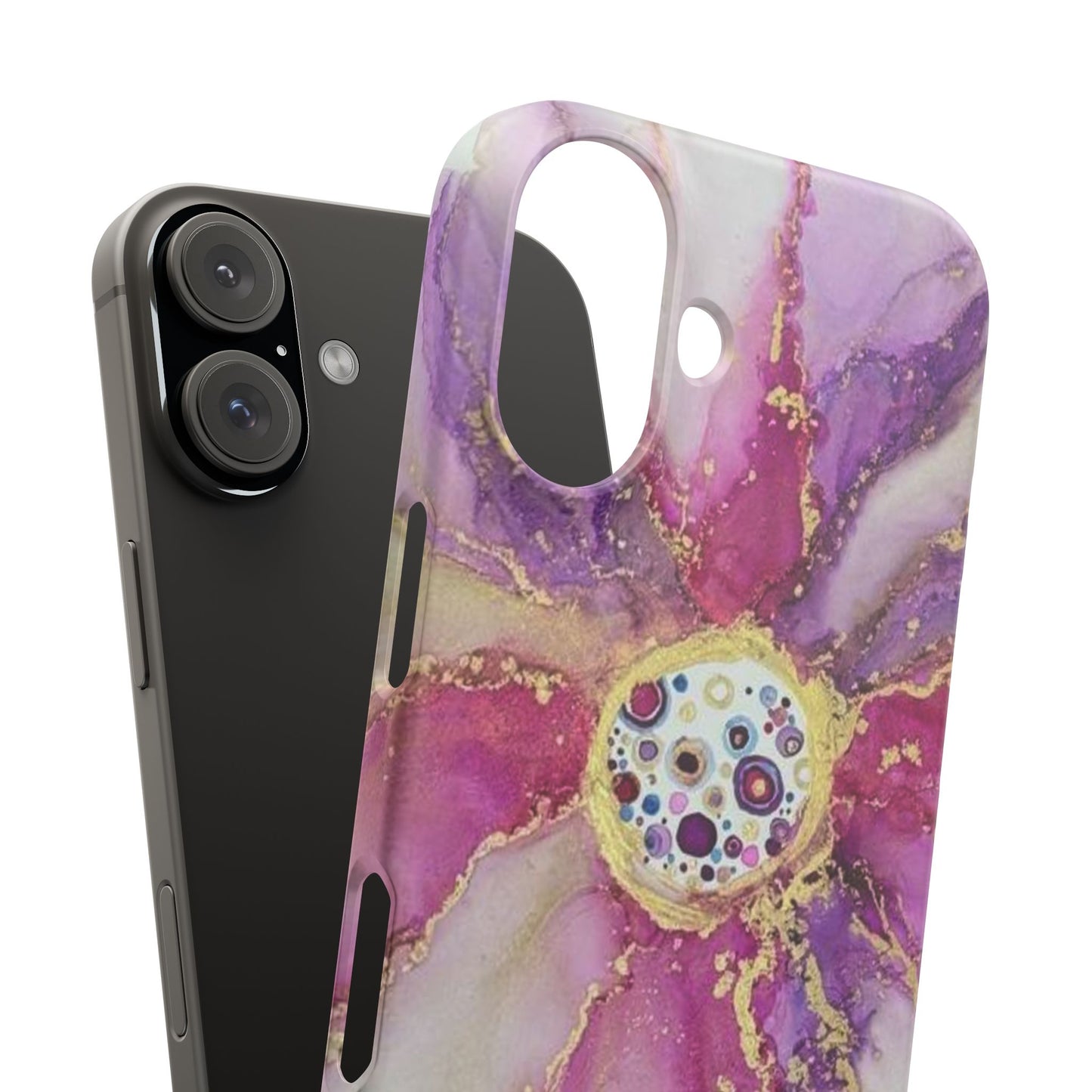 Snap Cases Phone Cover with Ink Art Print Design by Sofi Lavrin