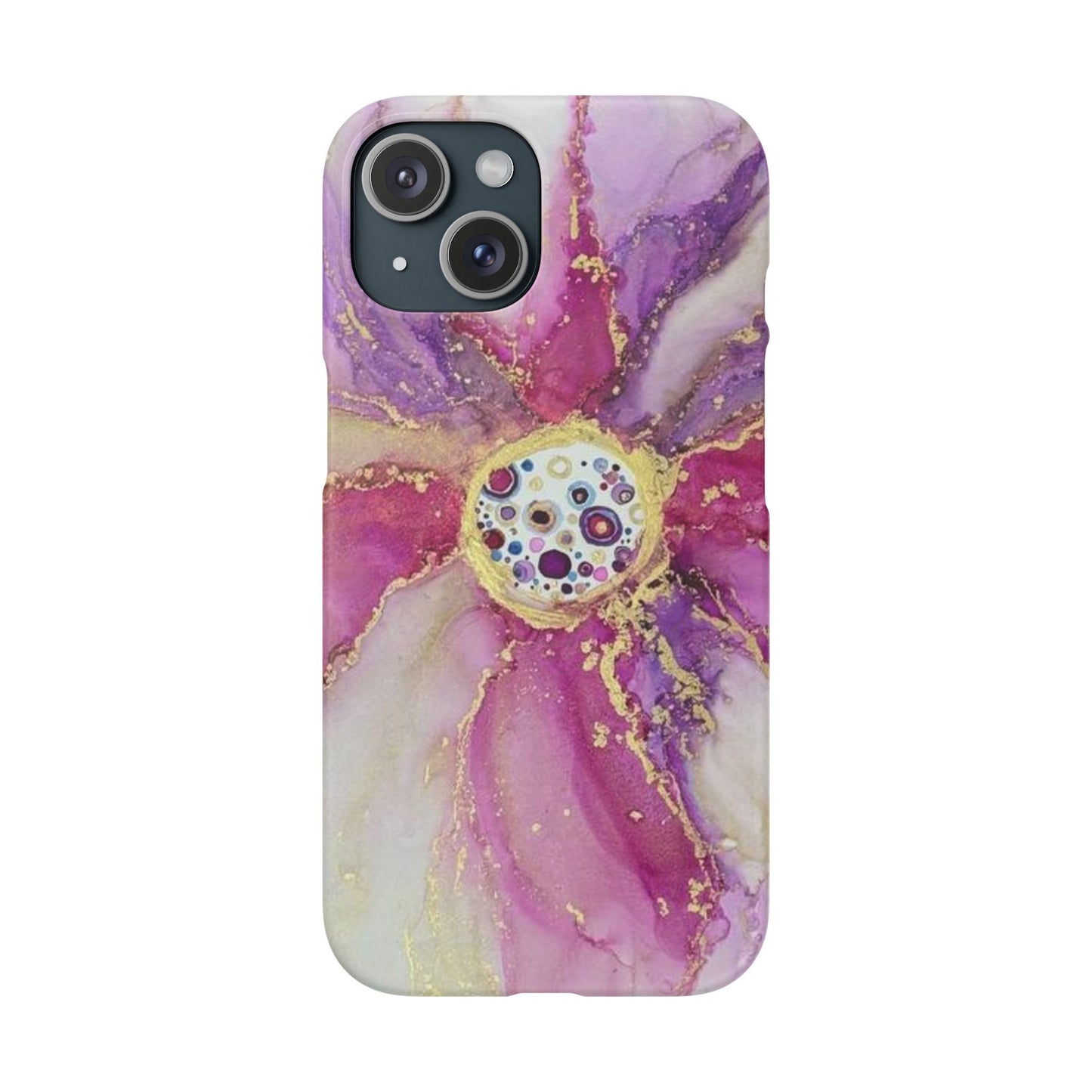 Snap Cases Phone Cover with Ink Art Print Design by Sofi Lavrin