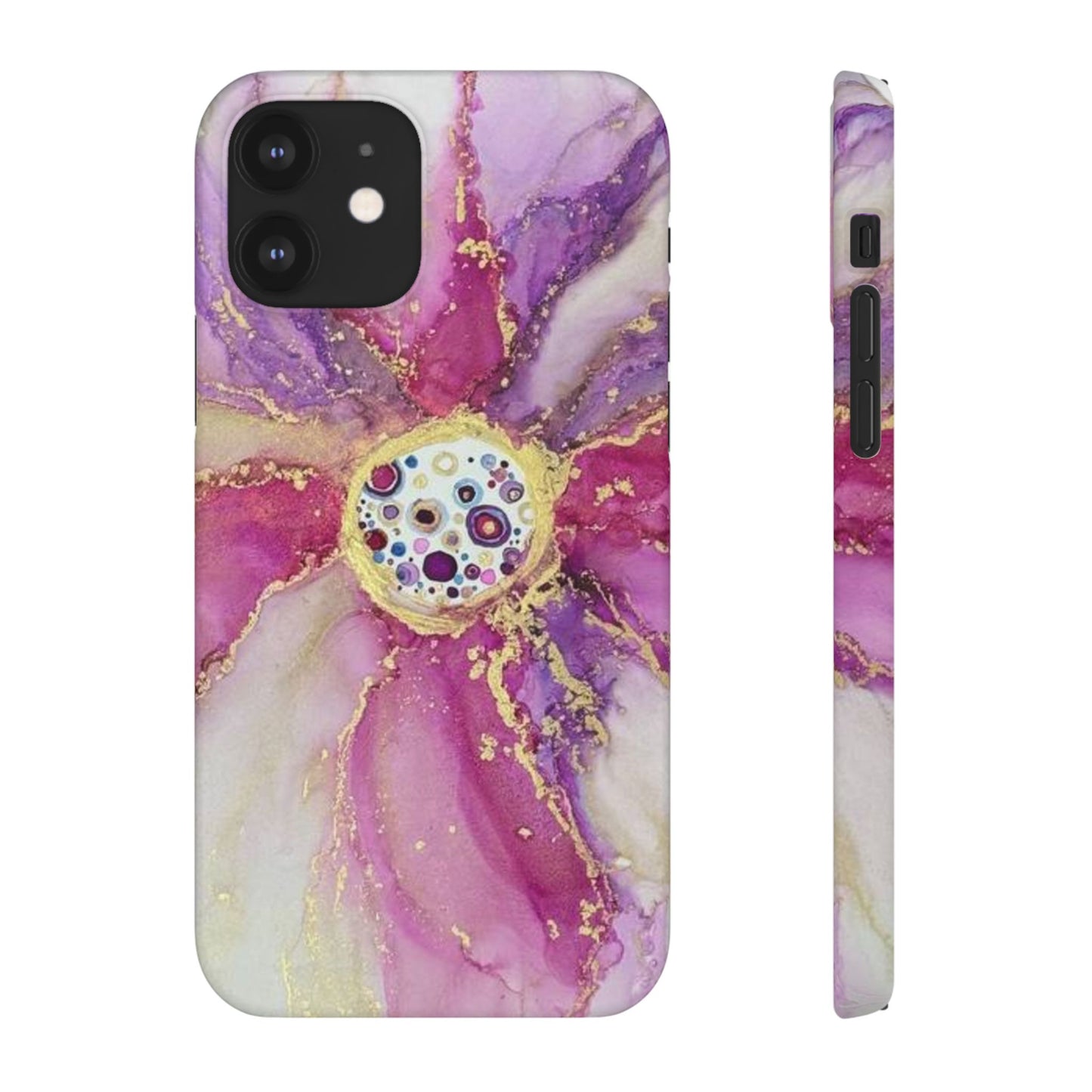 Snap Cases Phone Cover with Ink Art Print Design by Sofi Lavrin