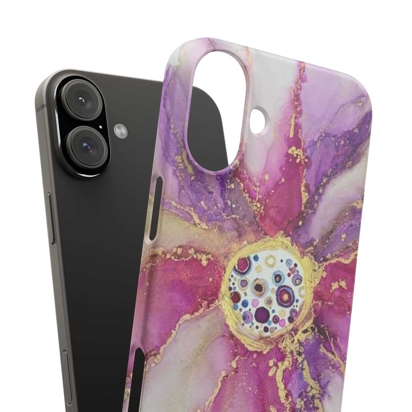 Snap Cases Phone Cover with Ink Art Print Design by Sofi Lavrin