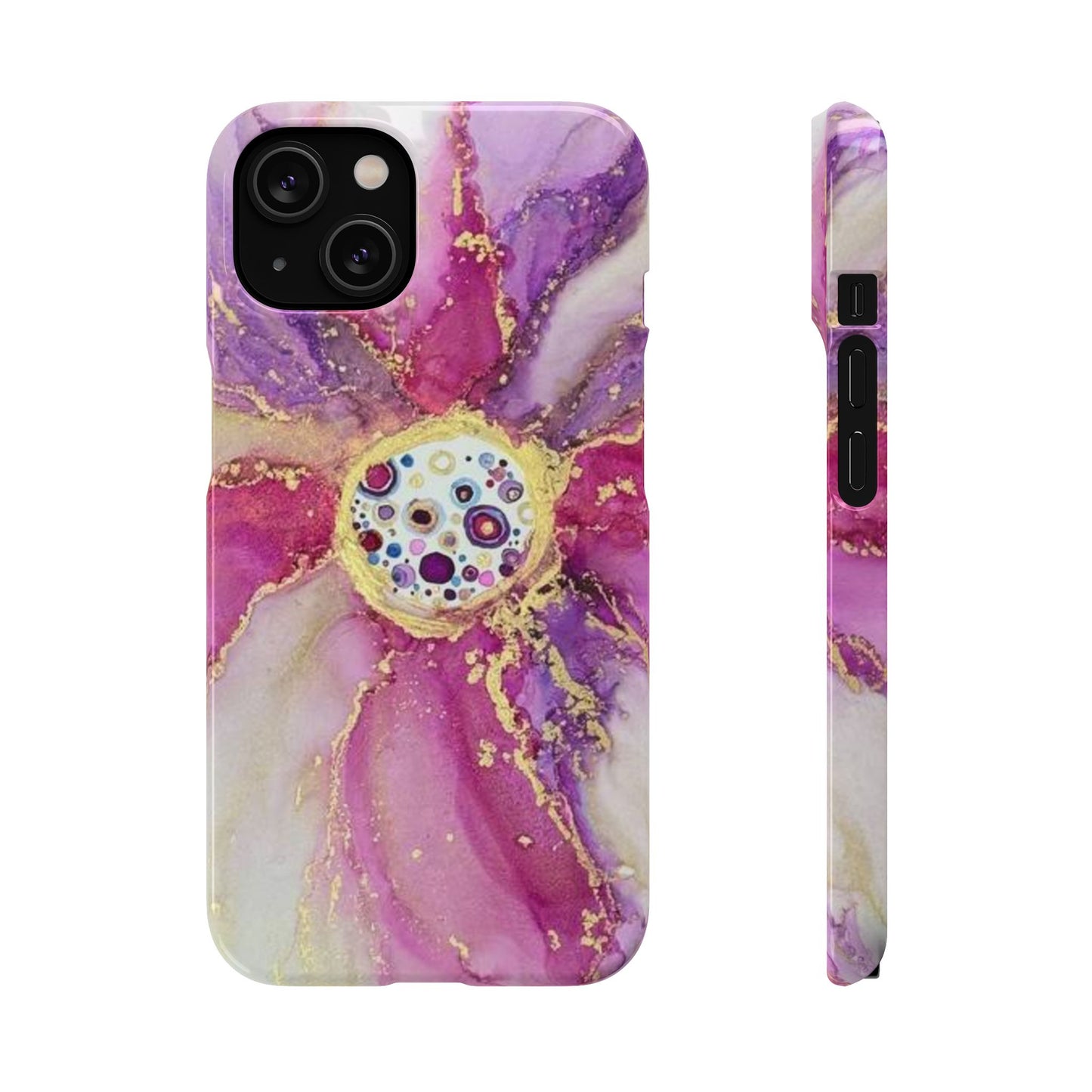 Snap Cases Phone Cover with Ink Art Print Design by Sofi Lavrin