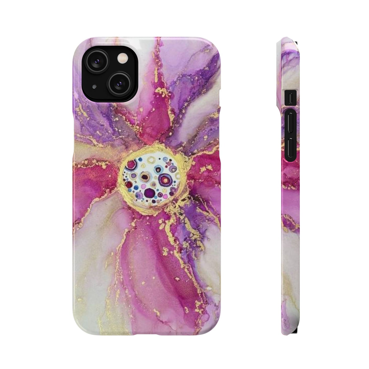 Snap Cases Phone Cover with Ink Art Print Design by Sofi Lavrin