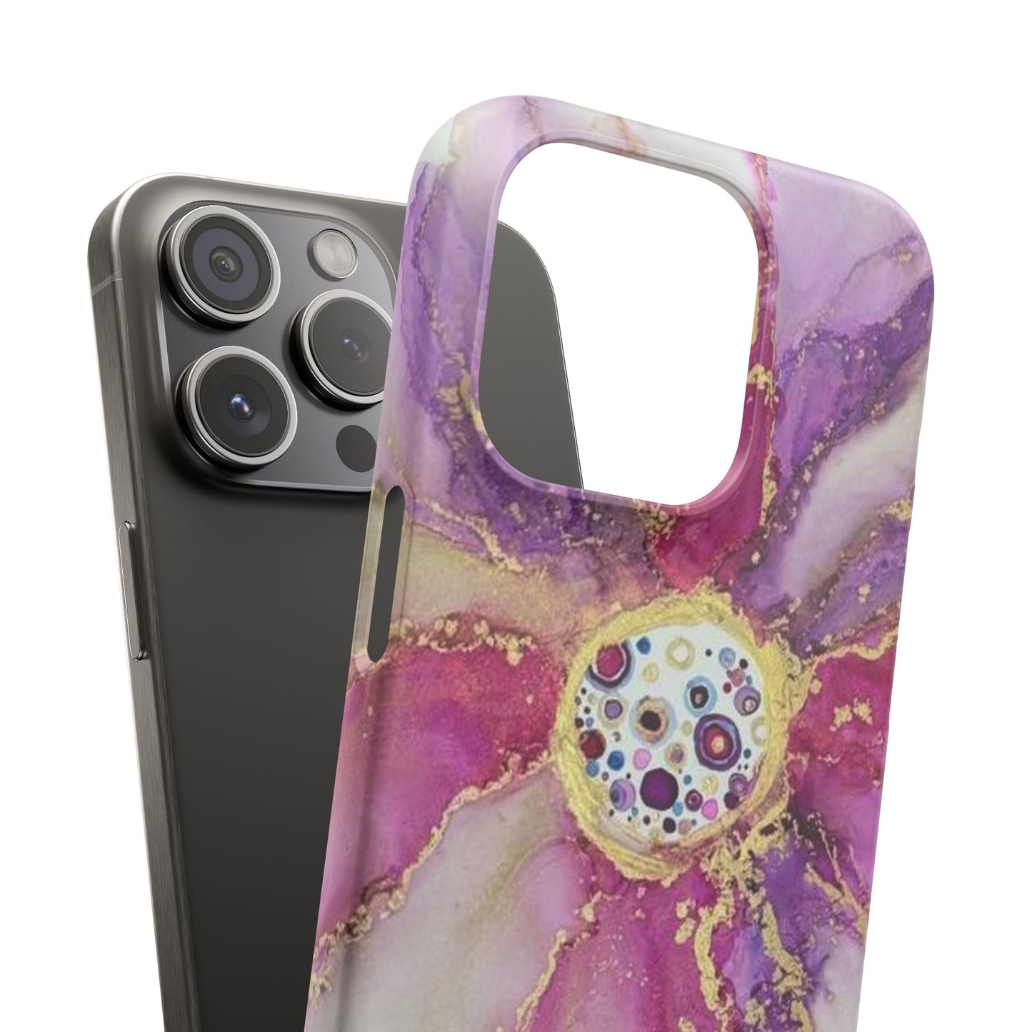 Snap Cases Phone Cover with Ink Art Print Design by Sofi Lavrin