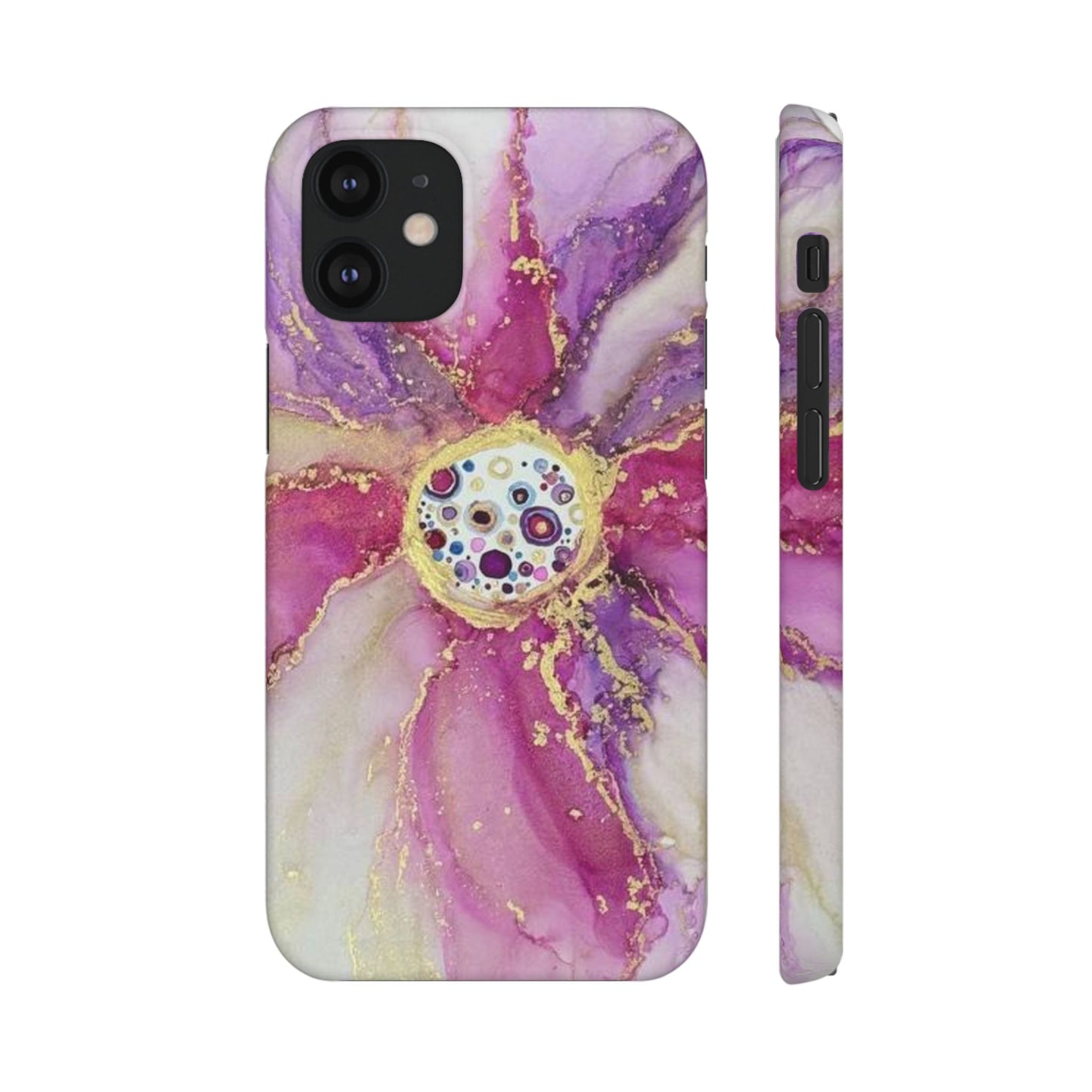 Snap Cases Phone Cover with Ink Art Print Design by Sofi Lavrin