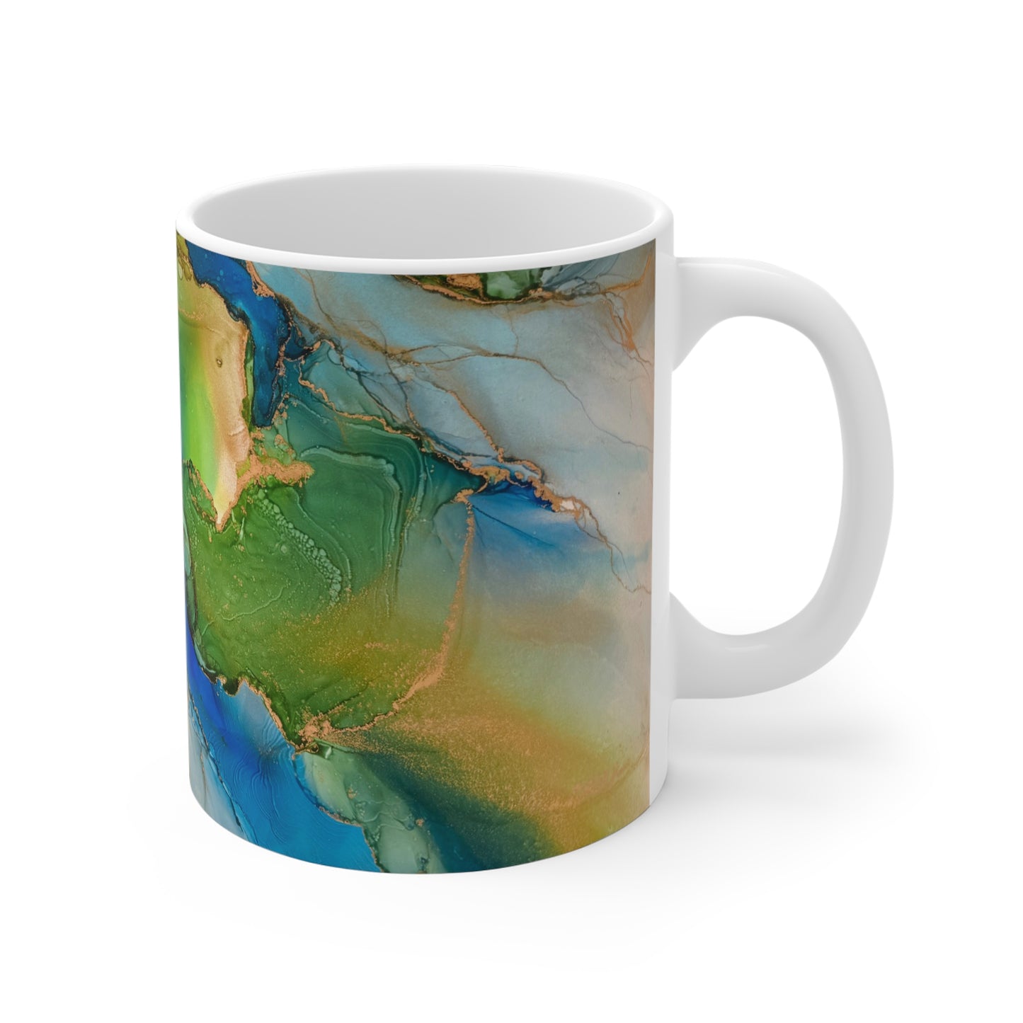 Mug - Sofi Lavrin: 'Live & Shine in Art' White 11oz Mug